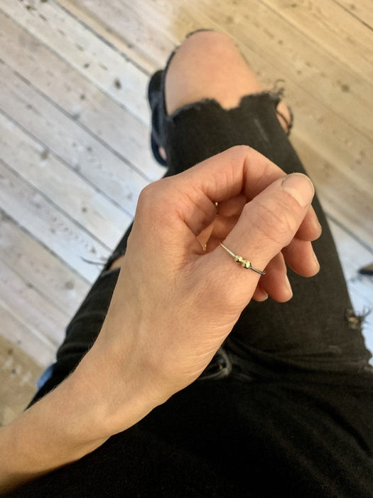 Julie Carl Jewelry Ring Mani ring, 14 karat guld