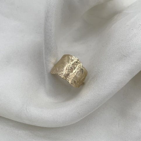 Julie Carl Jewelry Ring Moonscape ring, 14 karat guld