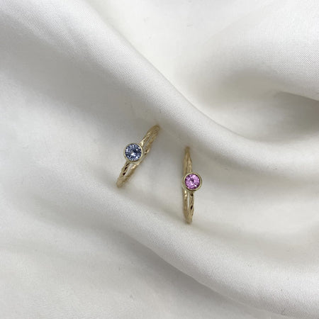 Julie Carl Jewelry Ring Sapphire Dream ring, 14 karat guld