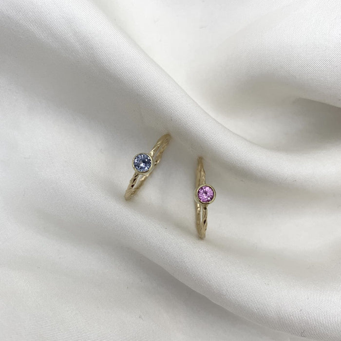 Julie Carl Jewelry Ring Sapphire Dream ring, 14 karat guld