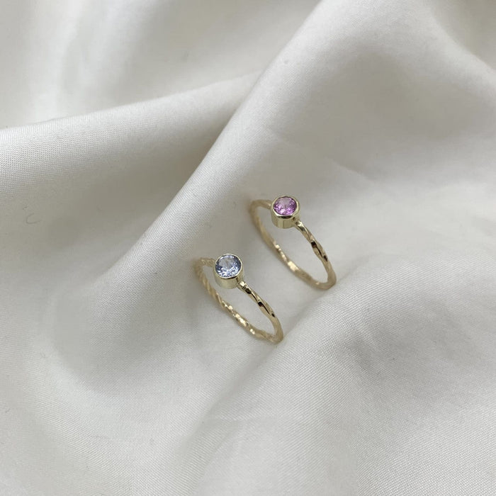 Julie Carl Jewelry Ring Sapphire Dream ring, 14 karat guld
