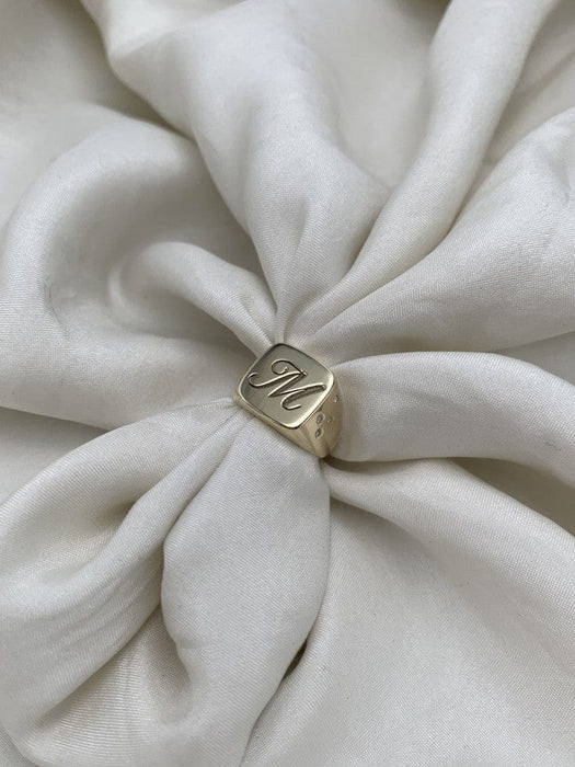Julie Carl Jewelry Ring Signet ring, 14 karat guld
