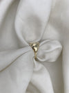 Julie Carl Jewelry Ring Signet ring, rund, 14 karat guld