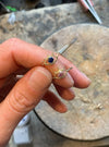 Julie Carl Jewelry Ring Third eye halskæde, 14 karat guld