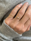 Julie Carl Jewelry Ring Third eye ring, 14 karat guld
