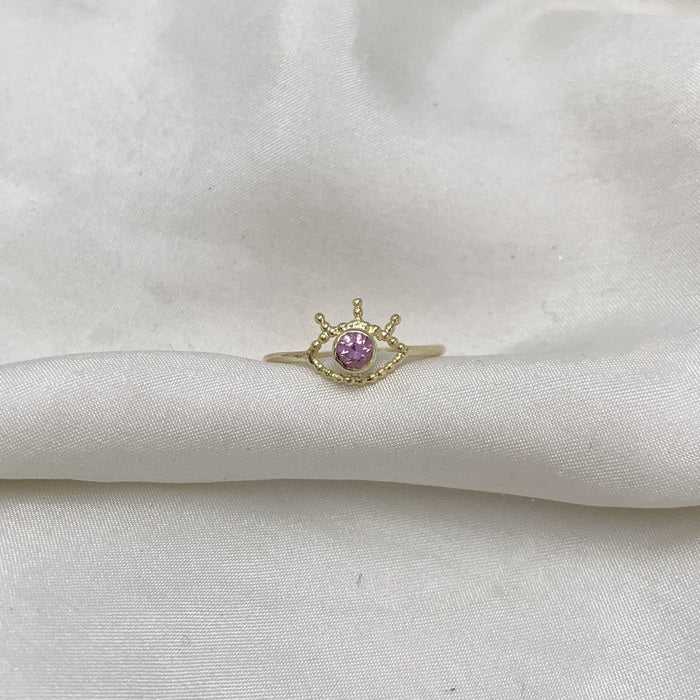 Julie Carl Jewelry Ring Third eye ring, 14 karat guld